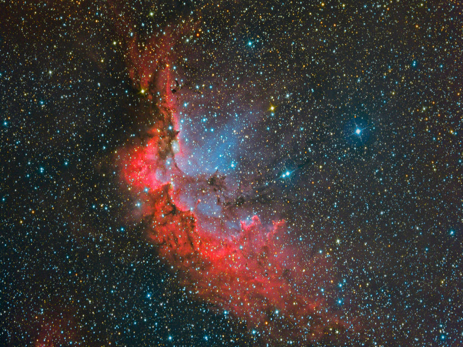 Zauberernebel NGC 7380 - CALVENDO Foto-Puzzle'