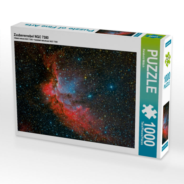 Zauberernebel NGC 7380 1000 Teile Puzzle quer - CALVENDO Foto-Puzzle'