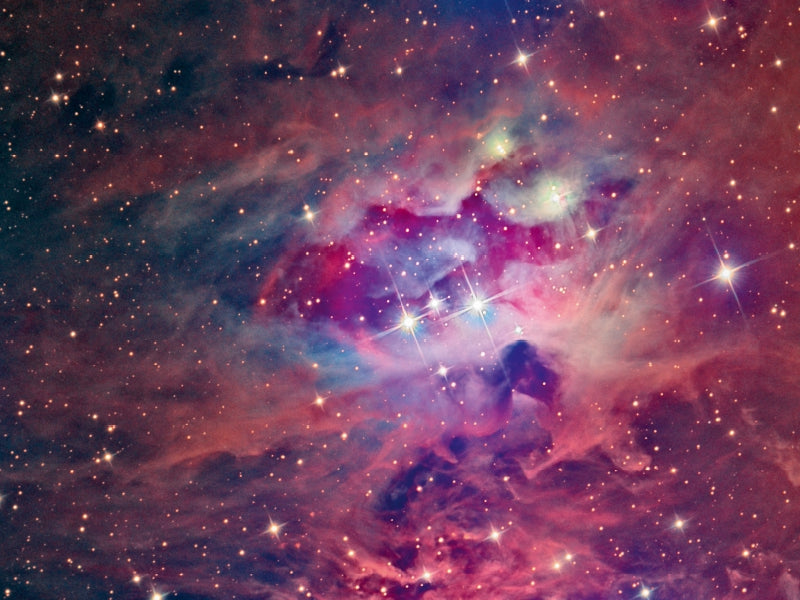 Running Man Nebula NGC 1973 - CALVENDO photo puzzle 