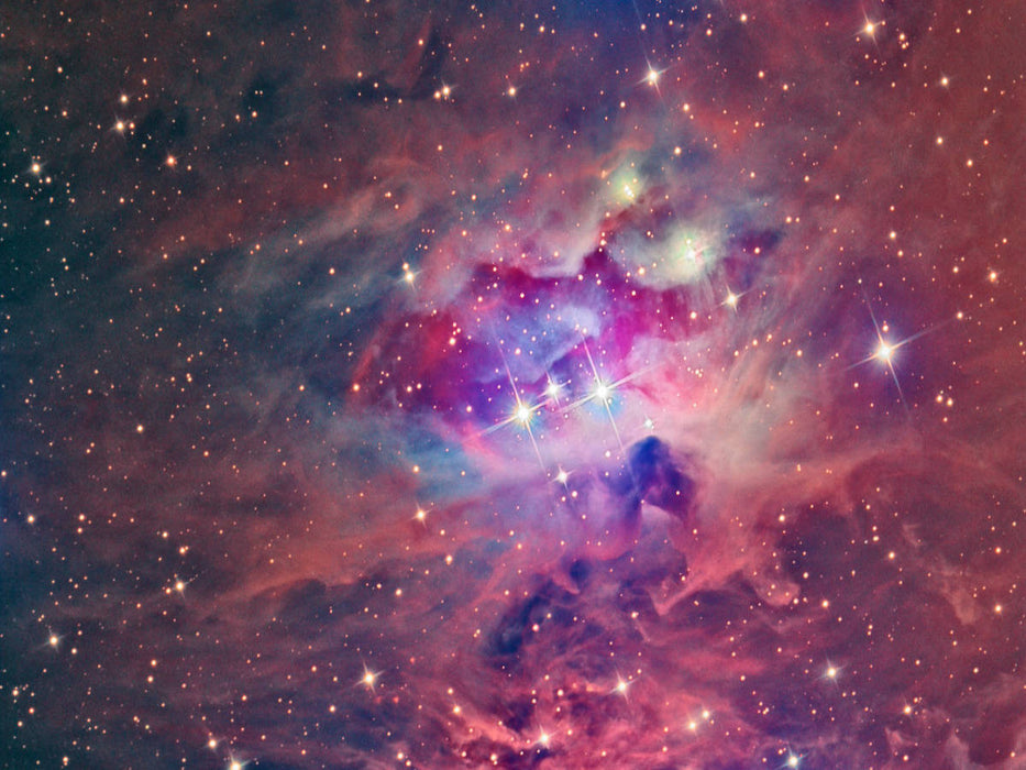 Running-Man-Nebel NGC 1973 - CALVENDO Foto-Puzzle'