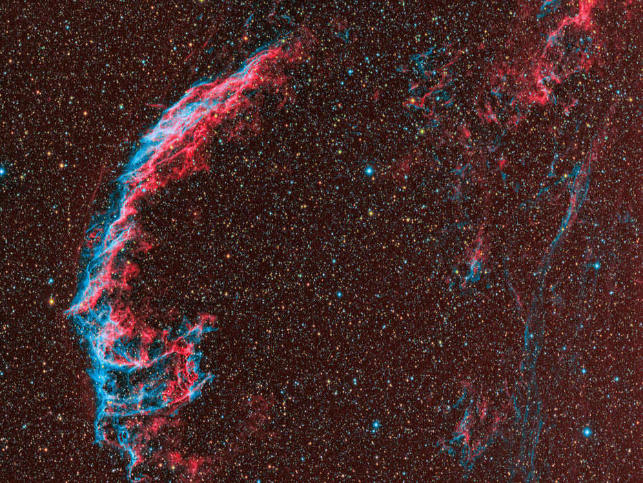 Cirrusnebel NGC 6992 - CALVENDO Foto-Puzzle'