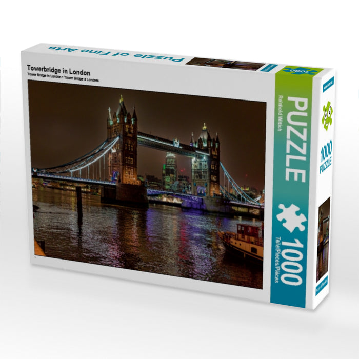 Towerbridge in London 1000 Teile Puzzle quer - CALVENDO Foto-Puzzle'
