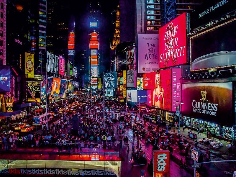 Time Square - CALVENDO photo puzzle 