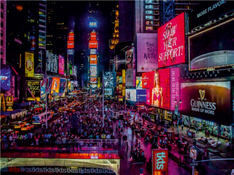 Time Square - CALVENDO photo puzzle 