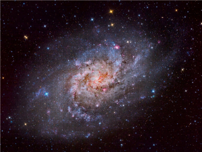 Triangulum-Galaxie M33 1000 Teile Puzzle quer - CALVENDO Foto-Puzzle'