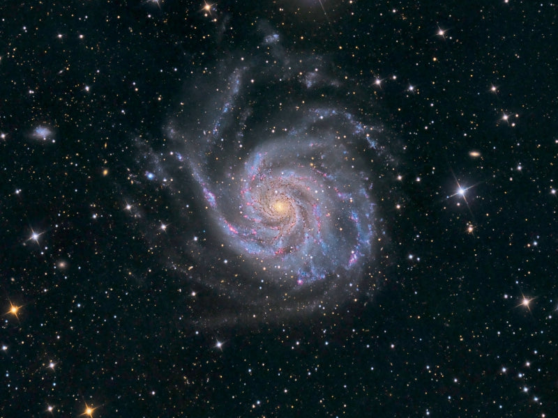Feuerrad-Galaxie M101 1000 Teile Puzzle quer - CALVENDO Foto-Puzzle'