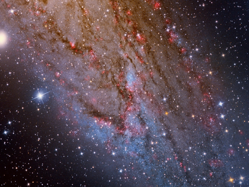 Andromeda-Galaxie M31, Ausschnitt 1000 Teile Puzzle quer - CALVENDO Foto-Puzzle'