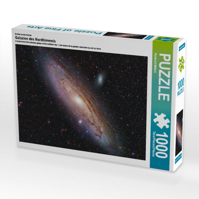 Ein Motiv aus dem Kalender Galaxien des Nordhimmels 1000 Teile Puzzle quer - CALVENDO Foto-Puzzle'