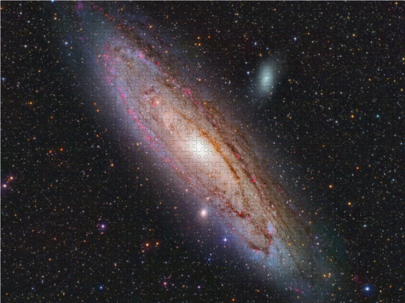 Ein Motiv aus dem Kalender Galaxien des Nordhimmels 1000 Teile Puzzle quer - CALVENDO Foto-Puzzle'