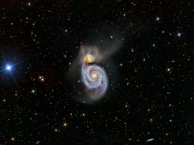 Whirlpool Galaxy M51 - CALVENDO photo puzzle 
