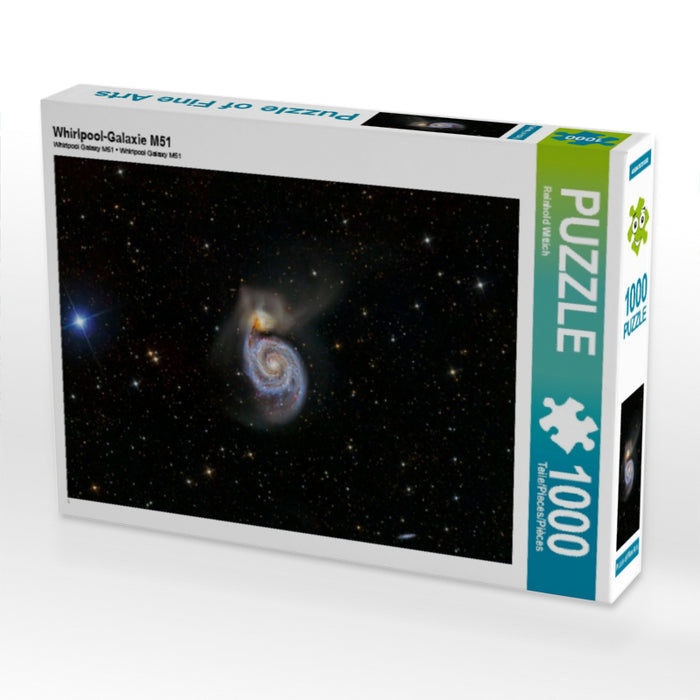 Whirlpool Galaxy M51 - CALVENDO photo puzzle 