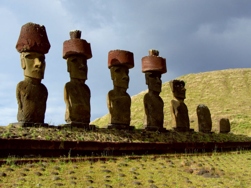 Die Osterinsel - Rapa Nui 1000 Teile Puzzle quer - CALVENDO Foto-Puzzle'