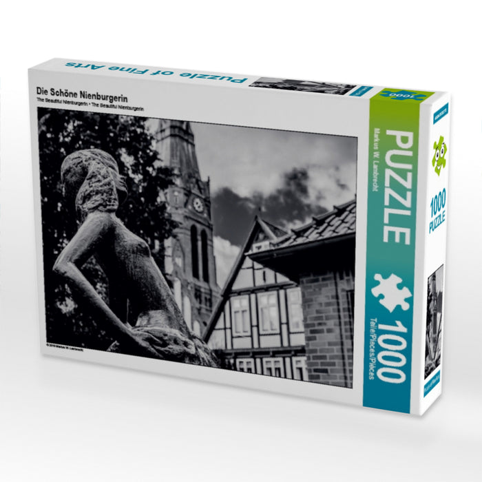 Die Schöne Nienburgerin 1000 Teile Puzzle quer - CALVENDO Foto-Puzzle'