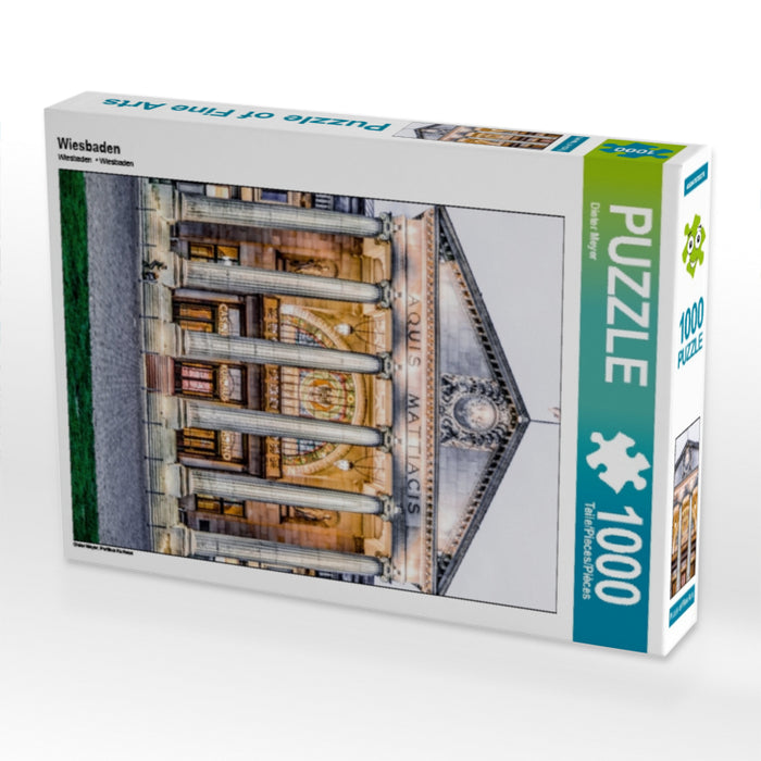 Wiesbaden 1000 Teile Puzzle hoch - CALVENDO Foto-Puzzle'