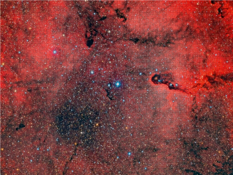 Elephant Trunk Nebula IC 1396 - CALVENDO photo puzzle 