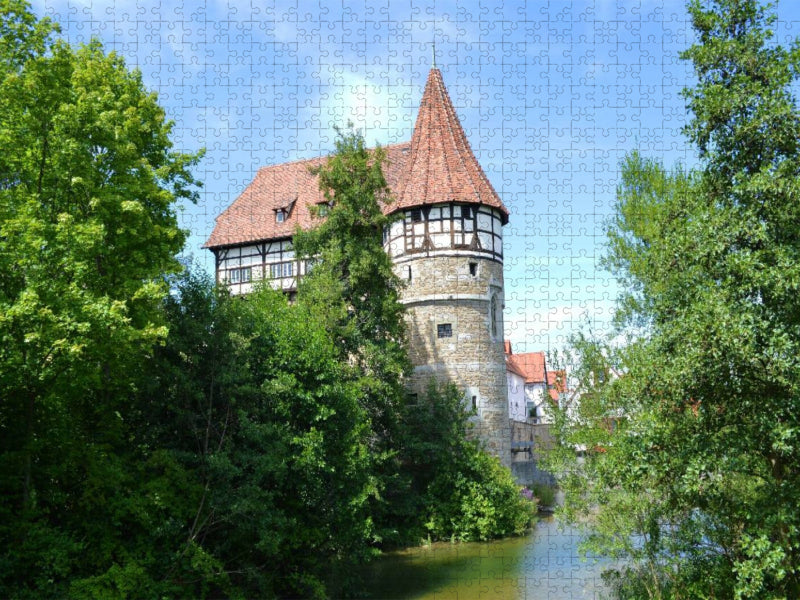 Zollernschloss Balingen, Baden-Württemberg - CALVENDO Foto-Puzzle'