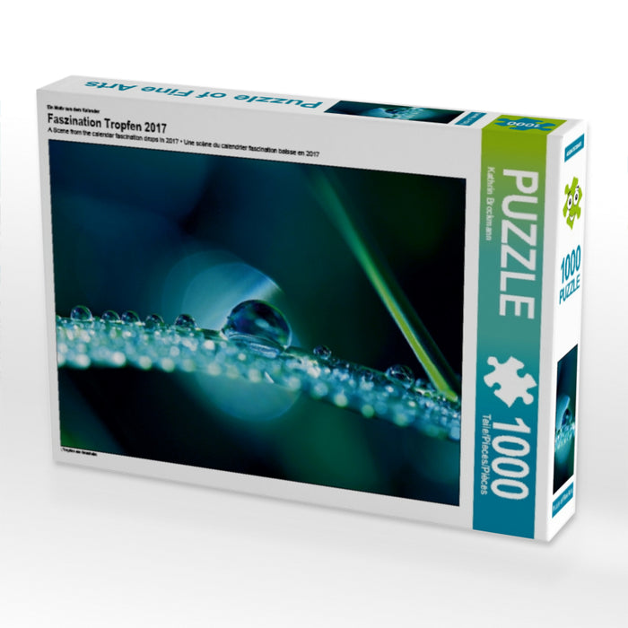 Ein Motiv aus dem Kalender Faszination Tropfen 2017 1000 Teile Puzzle quer - CALVENDO Foto-Puzzle'