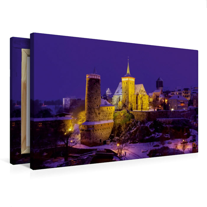 Premium Textil-Leinwand Bautzen