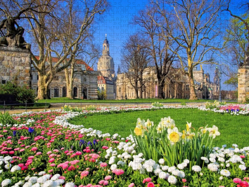 Dresden Frauenkirche - CALVENDO Foto-Puzzle'