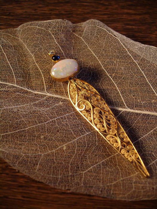 Gold ist unvergänglich ... Filigranschmuck - CALVENDO Foto-Puzzle'