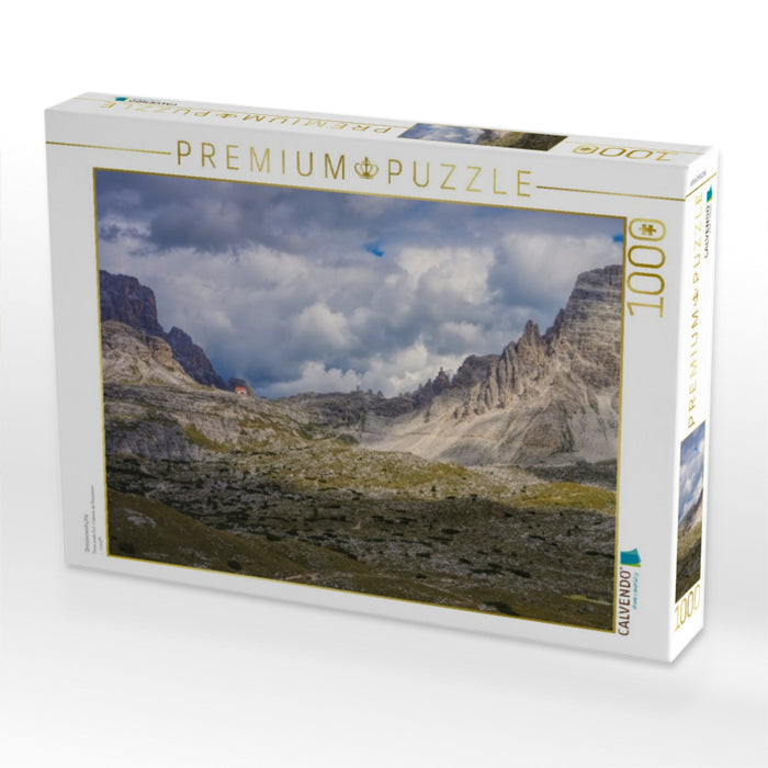 Dreizinnenhütte - CALVENDO Foto-Puzzle'