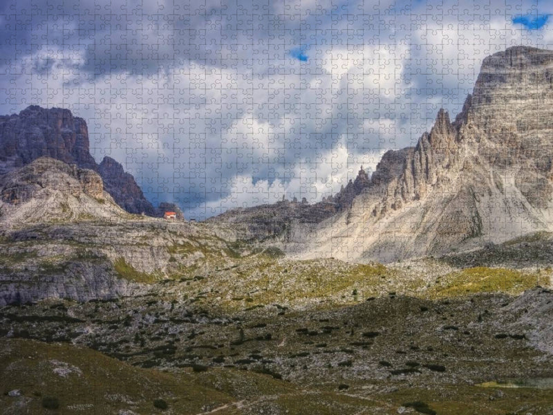 Dreizinnenhütte - CALVENDO Foto-Puzzle'
