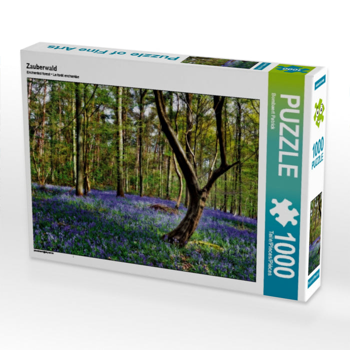 Zauberwald 1000 Teile Puzzle quer - CALVENDO Foto-Puzzle'