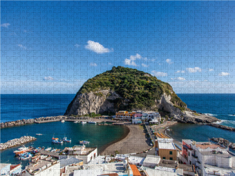 Sant’Angelo im Süden von Ischia 1000 Teile Puzzle quer - CALVENDO Foto-Puzzle'