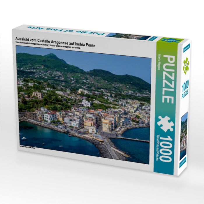 Aussicht vom Castello Aragonese auf Ischia Ponte 1000 Teile Puzzle quer - CALVENDO Foto-Puzzle'