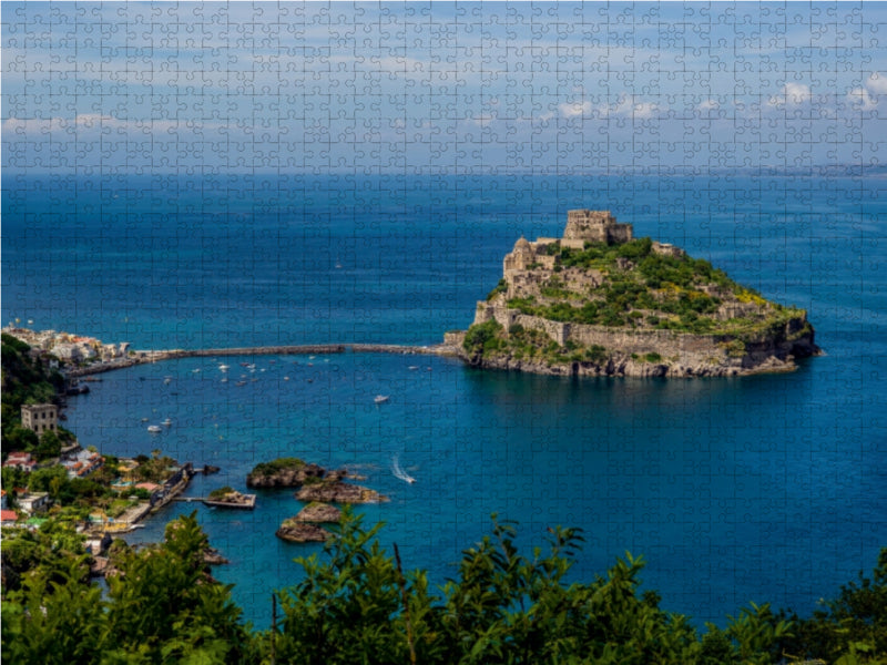 Le Château Aragonais - Puzzle photo CALVENDO 