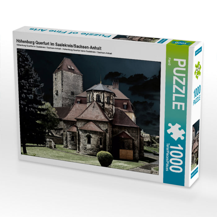 Höhenburg Querfurt im Saalekreis/Sachsen-Anhalt 2000 Teile Puzzle quer - CALVENDO Foto-Puzzle'