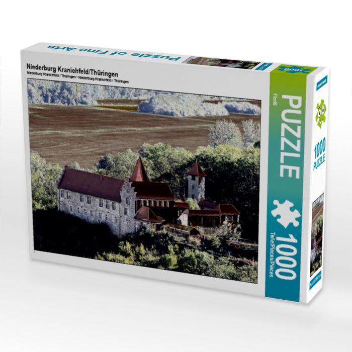 Niederburg Kranichfeld/Thuringia - CALVENDO photo puzzle 