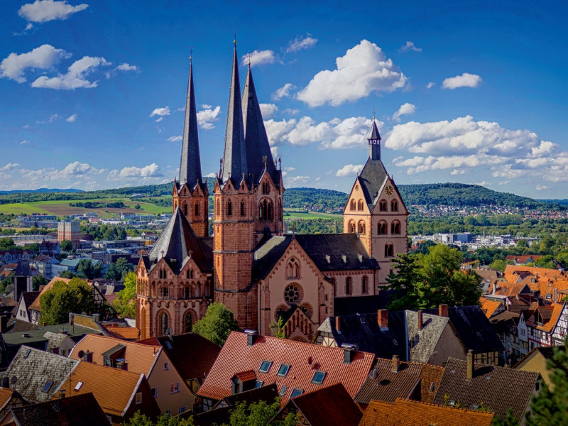Ein Motiv aus dem Kalender Gelnhausen Marienkirche 1000 Teile Puzzle quer - CALVENDO Foto-Puzzle'