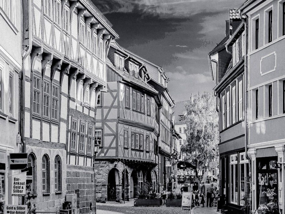 Barfüßerstraße - CALVENDO Foto-Puzzle'
