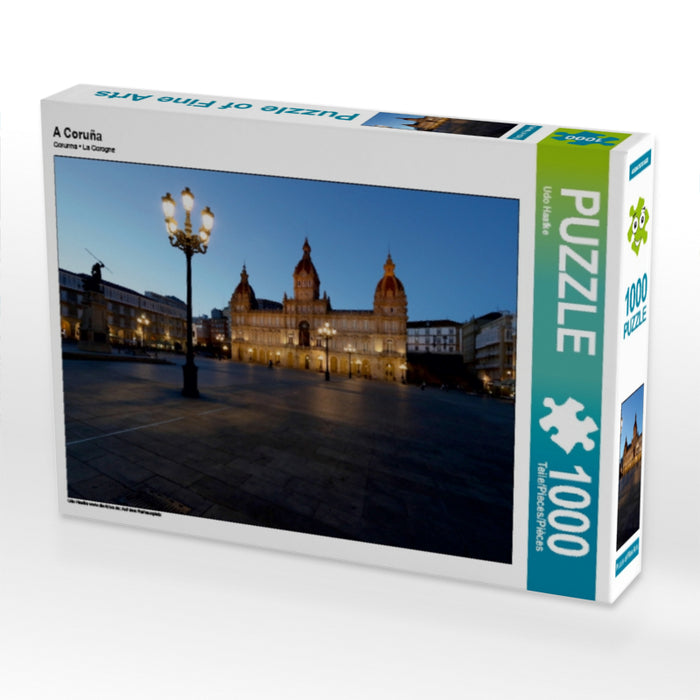 A Coruña 1000 Teile Puzzle quer - CALVENDO Foto-Puzzle'