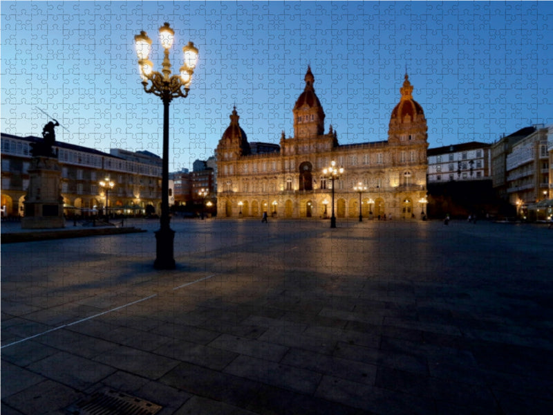 A Coruña 1000 Teile Puzzle quer - CALVENDO Foto-Puzzle'