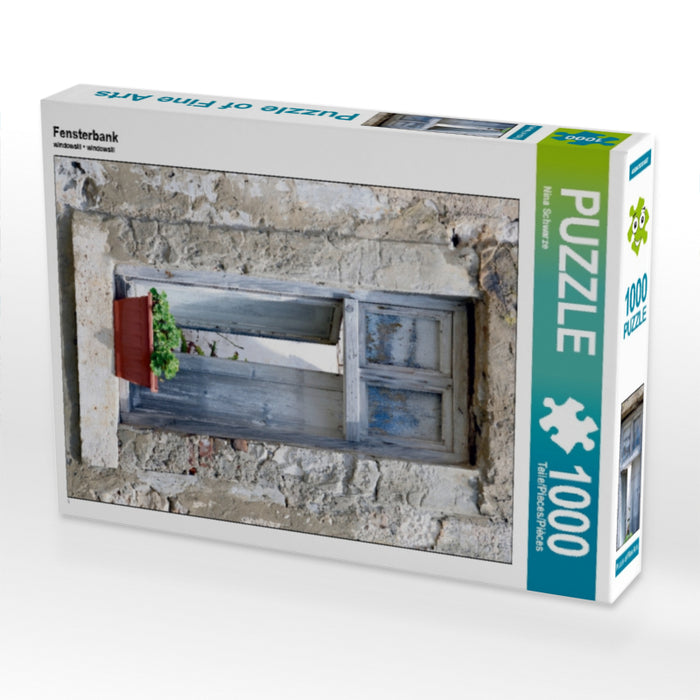 Fensterbank 1000 Teile Puzzle hoch - CALVENDO Foto-Puzzle'