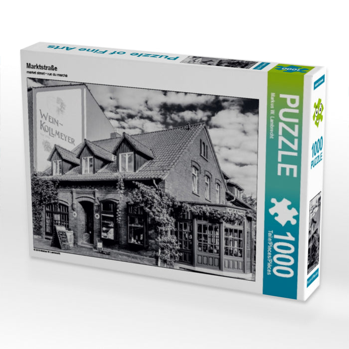 Rue du Marché - Puzzle photo CALVENDO 
