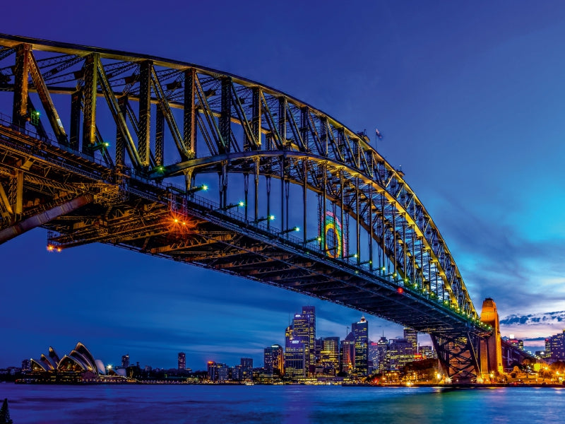 Coat Hanger - Sydney Harbour Bridge 1000 Teile Puzzle quer - CALVENDO Foto-Puzzle'
