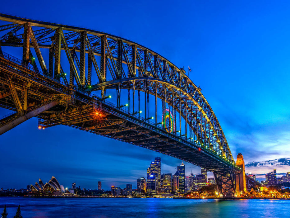 Cintre - Sydney Harbour Bridge - Puzzle photo CALVENDO 