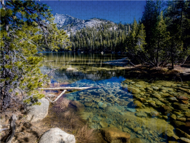 Tenaya Lake, Yosemite Nationalpark, Kalifornien 1000 Teile Puzzle quer - CALVENDO Foto-Puzzle'
