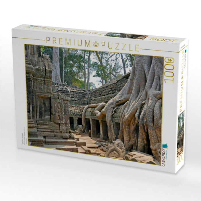 Ta Prohm-Tempel - CALVENDO Foto-Puzzle'