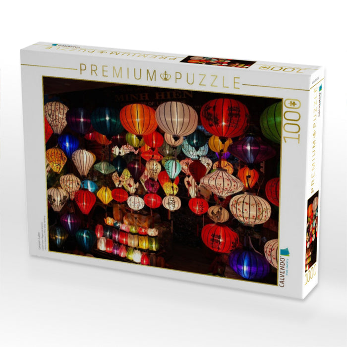 Lampion-Laden - CALVENDO Foto-Puzzle'