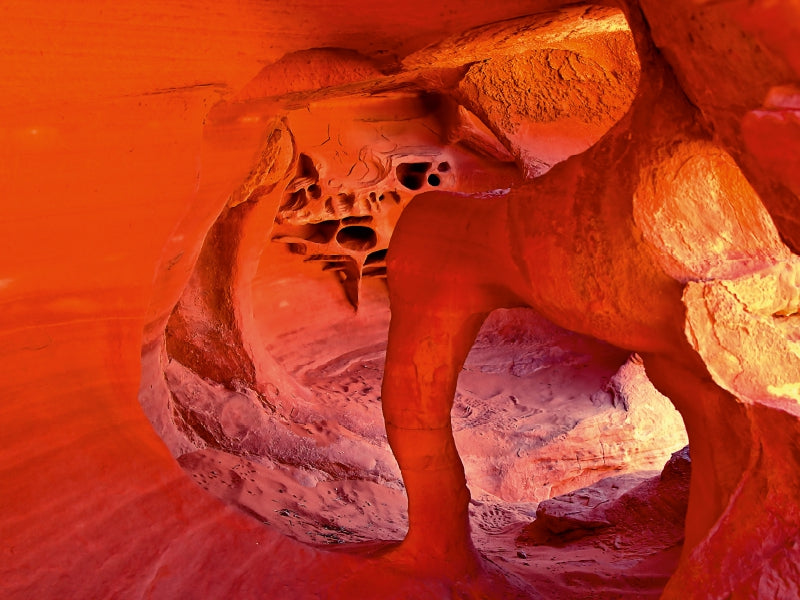 Windstone Arch, Valley of Fire State Park, Nevada 1000 Teile Puzzle quer - CALVENDO Foto-Puzzle'