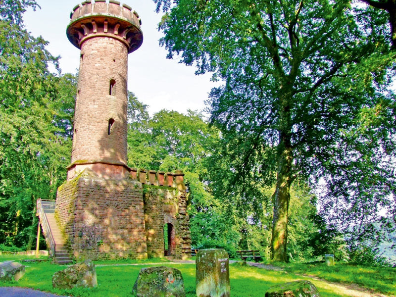 Ein Motiv aus dem Kalender Heidelberg - Heiligenberg und Philosophenweg 1000 Teile Puzzle quer - CALVENDO Foto-Puzzle'