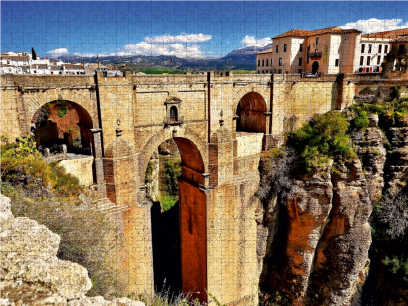 Ronda, the pearl of Andalusia - CALVENDO photo puzzle 