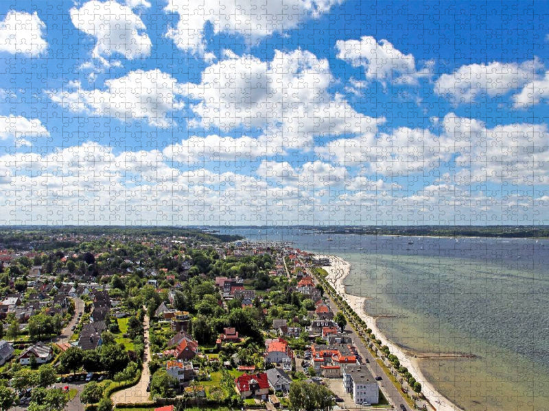 Malerisches Laboe an der Ostsee - CALVENDO Foto-Puzzle'