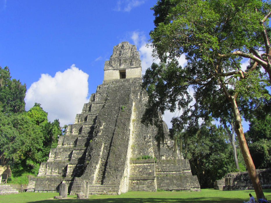 Pyramide Maya à Tikal, Guatemala - Puzzle photo CALVENDO 