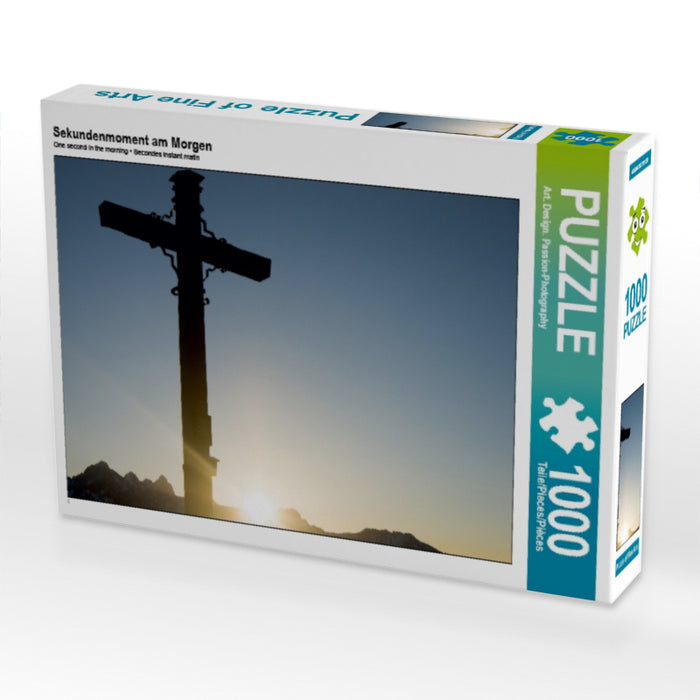 Sekundenmoment am Morgen 1000 Teile Puzzle quer - CALVENDO Foto-Puzzle'