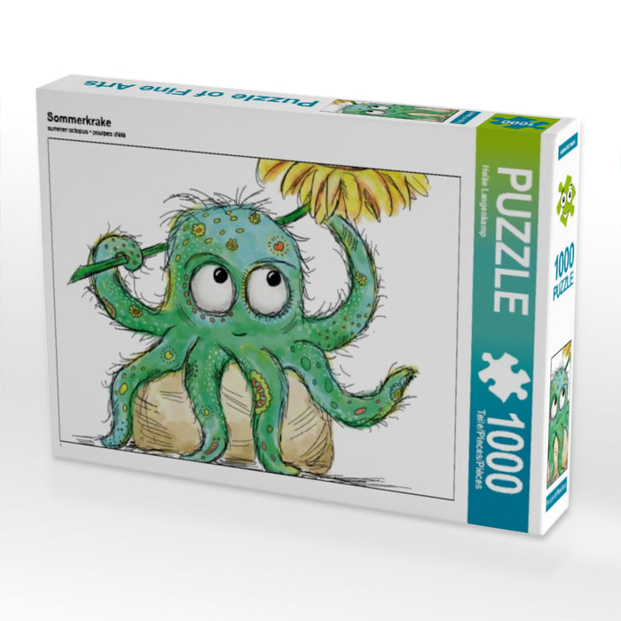 Summer octopus - CALVENDO photo puzzle 